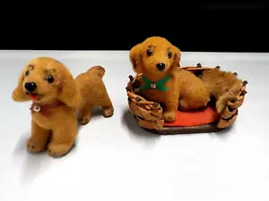 2 FIGURINE BASSOTTO VINTAGE WAGNER KUNSTLERSCHUTZ WEST GERMANY USATE - Foto 1 di 11