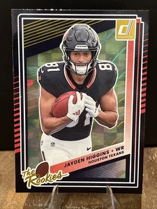 2025 Panini Donruss The Rookies Jayden Higgins. Houston Texans - Foto 1 di 2