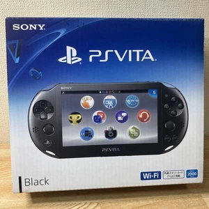 Sony PS Vita Slim Schwarz Spielekonsole PCH-2000 ZA11 Japan Modell Top Zustand - Bild 1 von 12