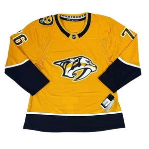 Adidas Nashville Predators PK Subban Authentic Trikot gelb NHL On Ice NEU - Bild 1 von 8