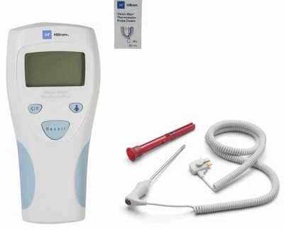 Termómetro rectal Hilrom Welch Allyn SureTemp Plus, nuevo sin caja #01690-410 Foto 1 de 4