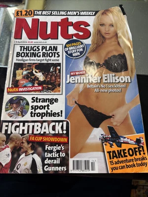 Nuts Magazine Jennifer Ellison Cover  2-8th April 2004 Good Mens Magazine - Image 1 of 4