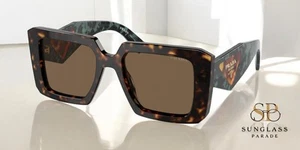 Occhiali da sole donna PRADA PR 23YS 2AU06B tartaruga marrone scuro 51 mm - Foto 1 di 2
