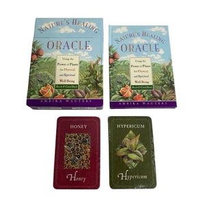 Nature’s Healing Oracle Book & Card Deck Using the Power of Plants Herbs SEALED - Picture 1 of 11