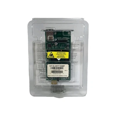 Tarjeta de red Vertiv Liebert Intellislot Unity - IS-UNITY-SNMP REV:31 - NUEVA Foto 1 de 4