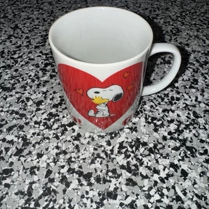 Snoopy Kaffeebecher Gee Somebody Cares Heart Peanuts 1958 1965 Vintage (46) - Bild 1 von 4