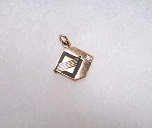 Vintage OC TANNER 10K Gold Armband Service Charm Sprint Phone Company - Bild 1 von 2