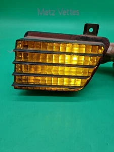 C3 1980-1982 OEM Corvette Front Park Light LH Parking Lamp Amber Lens GM#914559 - Picture 1 of 11