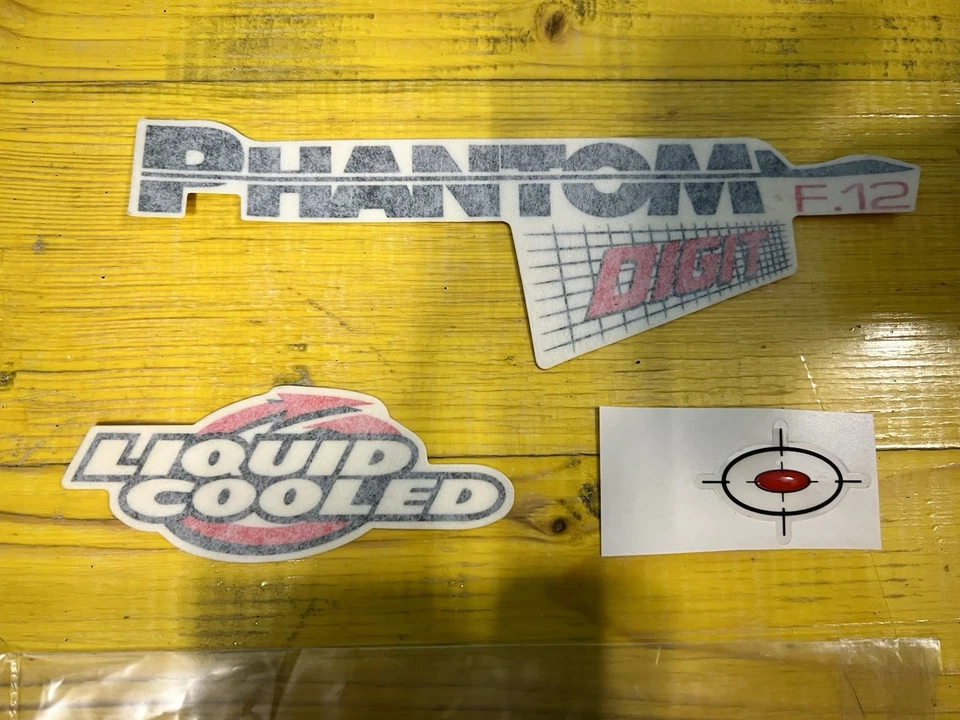 PHANTOM F12 ADESIVI SCUDO CARENA ANTERIORE ORIGINALE MALAGUTI - Immagine 1 di 1