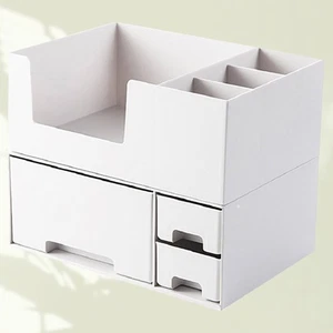 Computer Elevated Rack Office Desk Storage Accessories Container - Picture 1 of 11