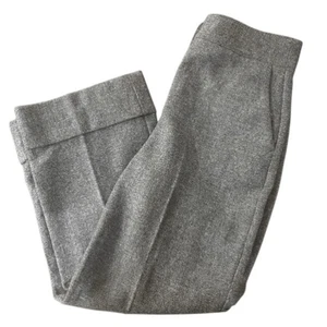 Sezane Gray 100% Wool Wide Leg Pantalon theophile – Cuffed, Size 38 - Picture 1 of 7