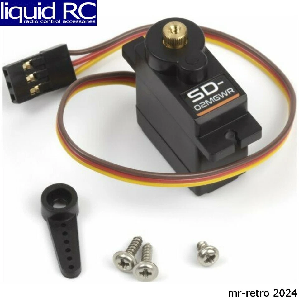 HPI 160860 HPI Sd-02mgwr Micro Servo 6.0v/1.5kg/Metal Geared for Venture18 - Image 1 of 1