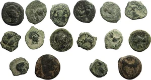 8 Ancient Celtic coins from Iberia (modern day Spain) - Picture 1 of 1
