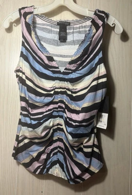 Camiseta sin mangas Kenneth Cole para mujer talla M nueva con etiquetas Foto 1 de 3