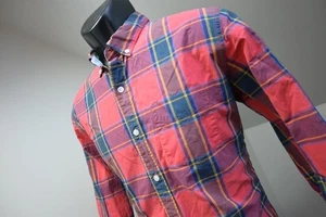 Bonobos Dress Shirt Slim Fit Plaid Casual Button Up Long Sleeve Mens Medium - Picture 1 of 10