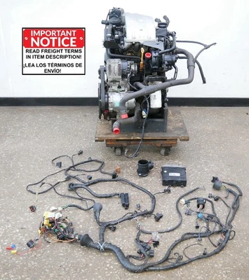 2.0 ABA Engine Motor Swap VW Jetta Golf GTI Cabrio MK1 MK2 MK3 ECU Wiring OBD2 - Image 1 of 4