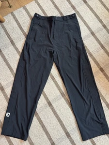 Footjoy FJ Dryjoys Tour LTS Black Golf Rain Pants Men’s XL - Picture 1 of 10