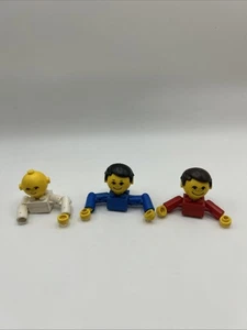 Lotto di 3 figurine LEGO Family vintage anni 70 - Foto 1 di 4