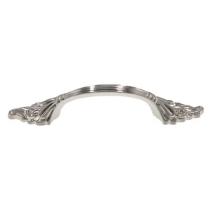 Amerock Elegance Sterling Nickel 3" Ctr. Cabinet Arch Pull Handle BP1330-G9 - Picture 1 of 4