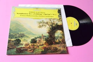 SCHUMANN VON KARAJAN LP SYMPHONIEN SPRING CLASSIC DEUTSCHE GRAM STEREO NM - Picture 1 of 1