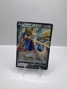 Zacian V 138/202 Swsh01: Sword & Shield Holo - Picture 1 of 2