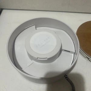 NATIVE UNION Eclipse Charger Caricatore USB 3 Porte con Gestione Cavi - Bianco - Foto 1 di 12