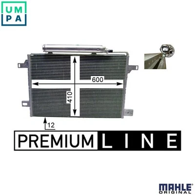 CONDENSER AIR CONDITIONING AC 369 000P FOR MERCEDES-BENZ M266.960/980 2.0L 4cyl - Image 1 of 4