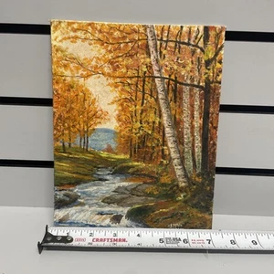 Signed Painting by Justin Gibson 7x9 - Picture 1 of 5