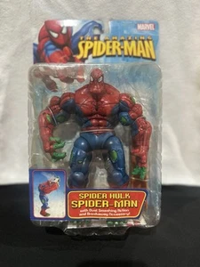 Marvel The Amazing Spiderman Spiderhulk Actionfigur 2006 Selten Toybiz Neu - Bild 1 von 4