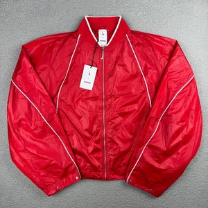 Nike Jacquemus Track Jacket Unisex Large L Red White Simon Porte Mens Womens - Picture 1 of 11