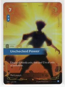 Riftbound League Of Legends Origins Foil Card OGN 123 Unchecked Power - Picture 1 of 1