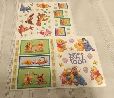 创意回忆迪士尼剪贴簿贴纸小熊维尼小猪跳虎眼耳 — 第 1/4 张图片