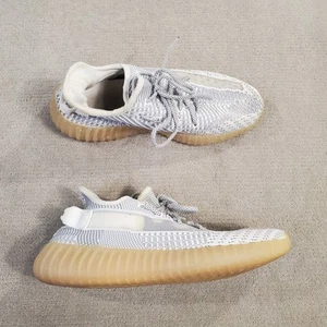 Adidas Yeezy Boost 350 V2 Low Static Non Reflective Shoes Mens 8 White EF2905 - Picture 1 of 9