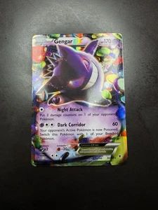 Gengar EX 34/119 - Phantom Forces - STELLAR NEAR MINT - Pokemon TCG - Picture 1 of 11