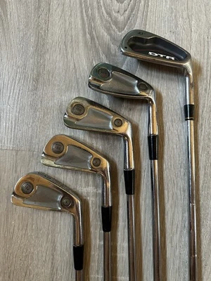 Titleist Acushnet Model 100 Irons Set 5 (3,4,7,8) Steel Shafts 9 DTR 43 Degree - Image 1 of 4