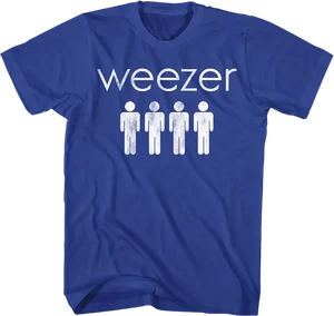 Piktogramme Weezer Band T-Shirt Unisex S-5XL - Bild 1 von 5