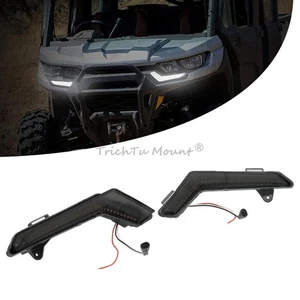 For Can-Am Defender 2020+ LED Signature Auxiliary Lights Turn Signal 715006896 - Picture 1 of 22