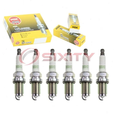6 件 NGK G-Power 火花塞适用于 2005 - 2008 讴歌 RL 3.5L V6 - 发动机套件 ur — 第 1/4 张图片