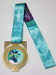 WDW Run Disney Princess Weekend 2025 Mulan 5k Marathon Finisher Medal Shan Yu - Bild 1 von 6