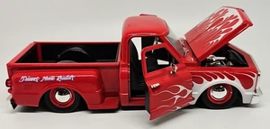 Jada Toys Just Trucks 1:24 scale 1969 Chevrolet C10 Pickup Die-cast Car Red - Picture 1 of 15