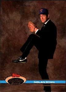 1991 Stadium Club #200 Nolan Ryan TUX Texas Rangers - Picture 1 of 2
