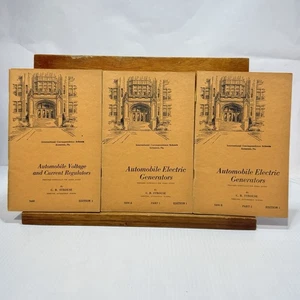 ICS Automobile Electric Generator & Voltage Regulator Manuals Set 1945 Vintage - Picture 1 of 7