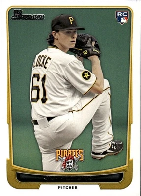 2012 Bowman #204 Jeff Locke [GOATCARDS] - Image 1 of 2