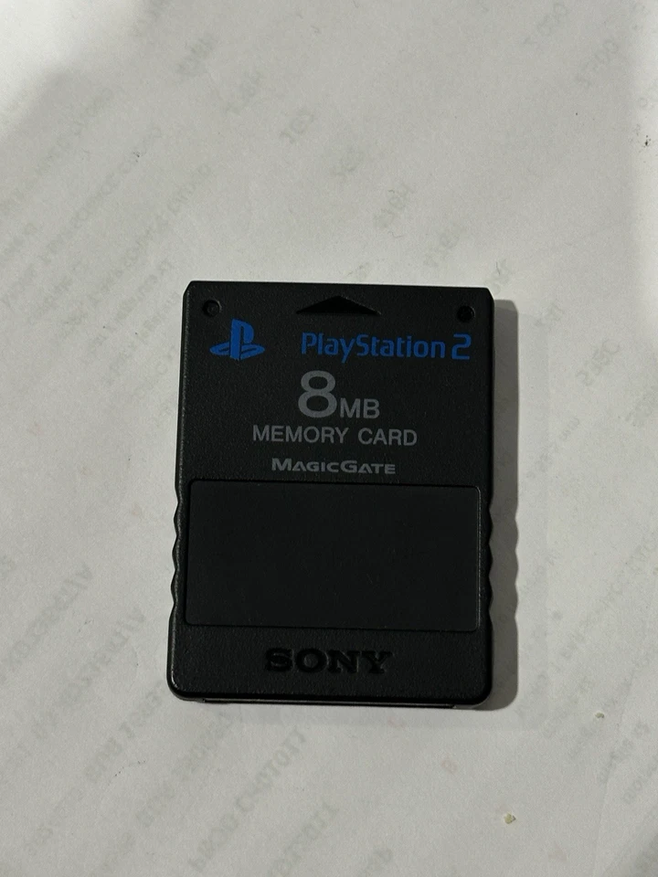 Sony SCPH-1020 8MB Memory Card - Nera - Immagine 1 di 1
