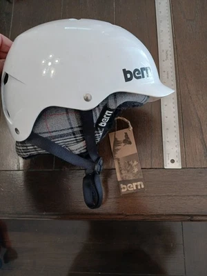 Burn Snowboarding Or Skateboarding Helmet White - Image 1 of 4