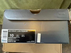 Nike Air Force 1 Low Premium Denim UK 9 / US 10 - 318775 404 rare only 9 on ebay - Picture 1 of 12