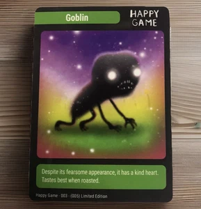 Happy Game Goblin Trading Card #003 Super Rare Games Exclusive Limited Edition - Bild 1 von 2
