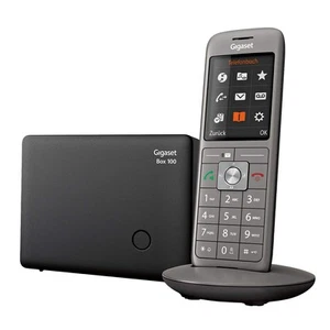 Gigaset Telefon CL660 anthr. (US IMPORT) ACC NEU - Zdjęcie 1 z 6
