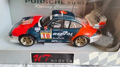 Porsche 911 (993) GT2 1996 Repsol 1:18 UT Models 39632 diecast come nuovo/as new - Immagine 1 di 4