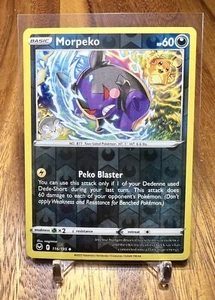 Morpeko 116/195 Reverse Holo Silver Tempest Pokemon Card NM - Picture 1 of 2